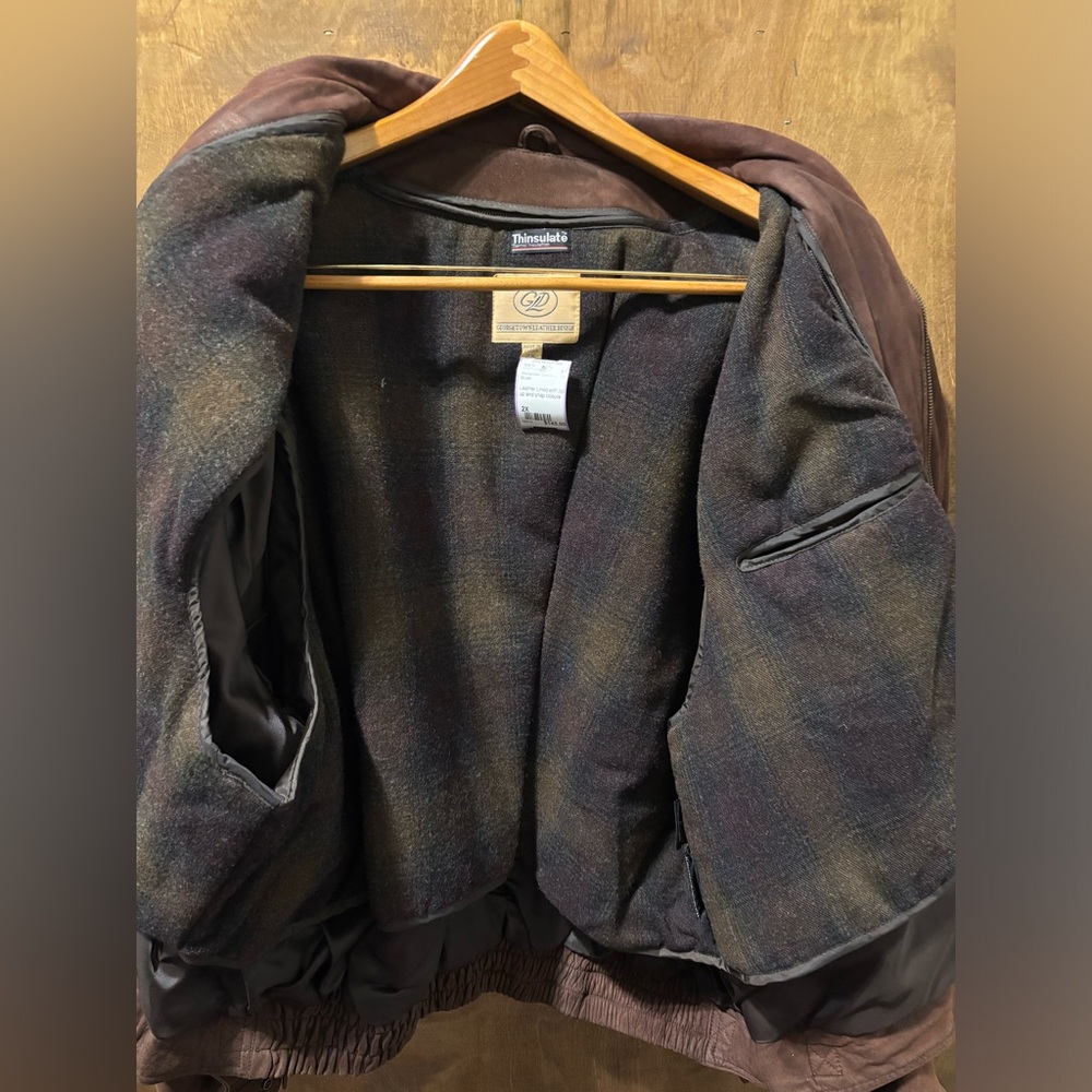 Georgetown Leather Design Mens Jacket View 5
